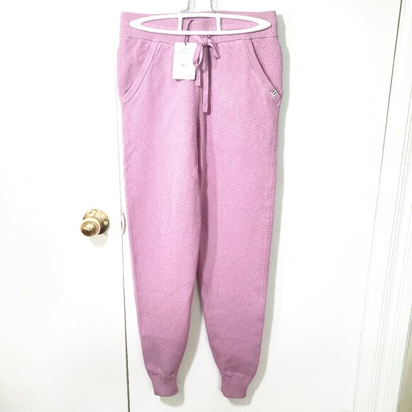 NEW Tommy John Joggers Sweater Lounge Pants Lavender Herb -Part of Matching Set! - Picture 2 of 7